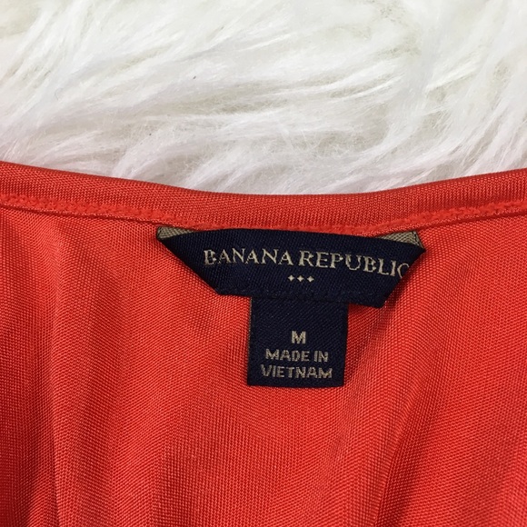 Banana Republic Orange Racerback Tank - Picture 2 of 8